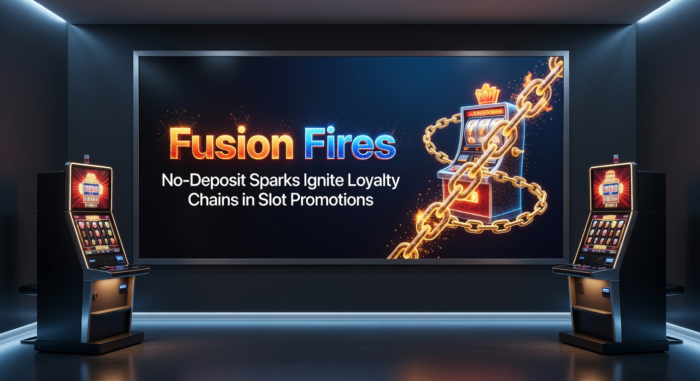 Vibrant slot machine reels exploding with fiery no-deposit bonus sparks, symbolizing the ignition of player loyalty chains