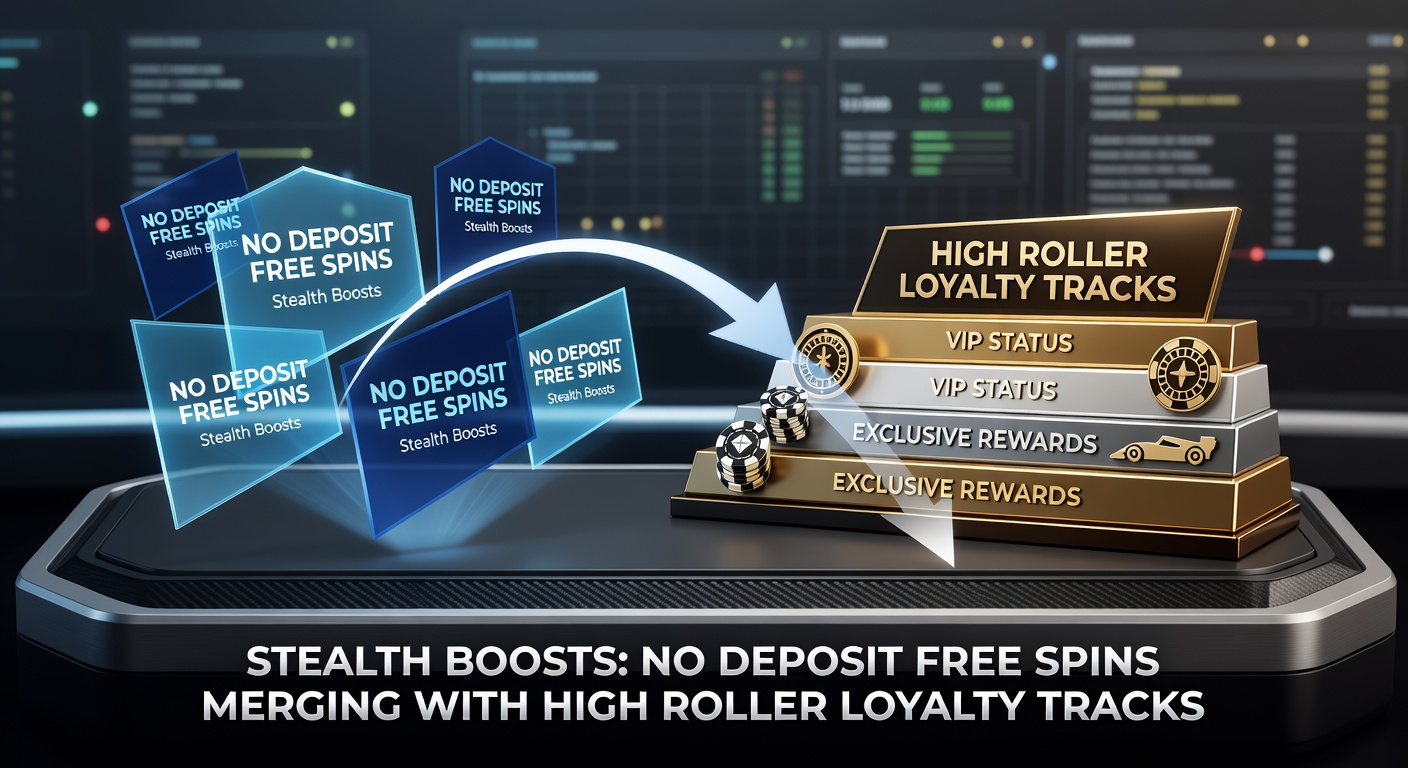 Illustration of subtle bonus icons merging into a glowing loyalty ladder in an online slot interface